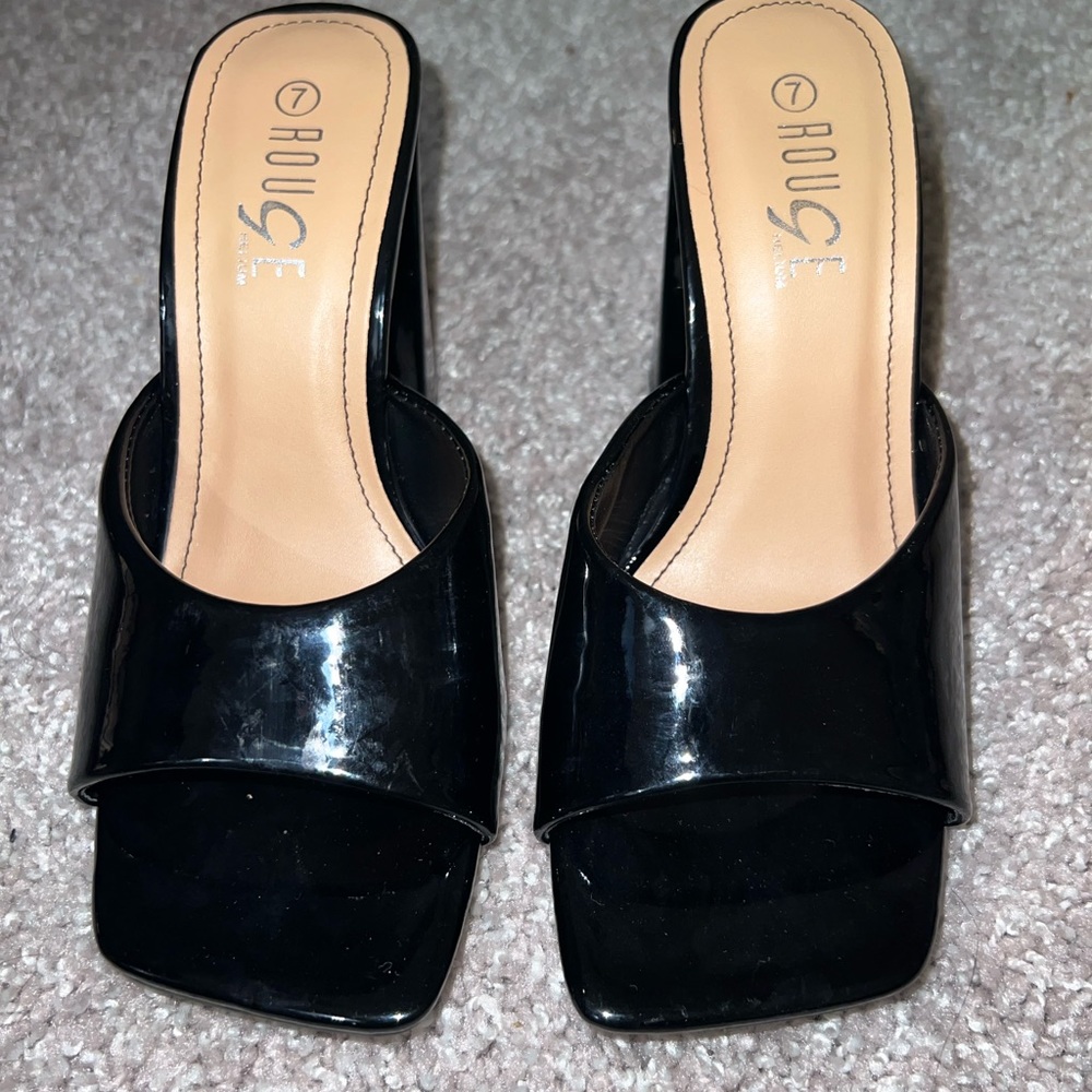 Black heels